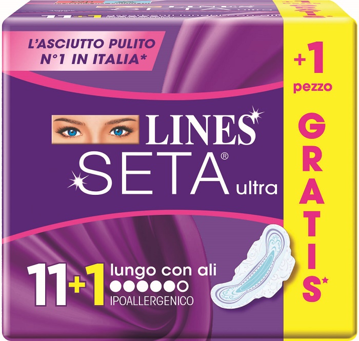 LINES SETA ULTRA LUNGO ALI CP 11+1 GRATIS