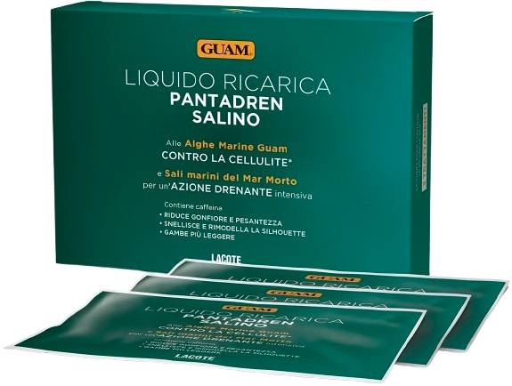 GUAM PANTADREN SALINO + 3 BUSTE DA 100 ML