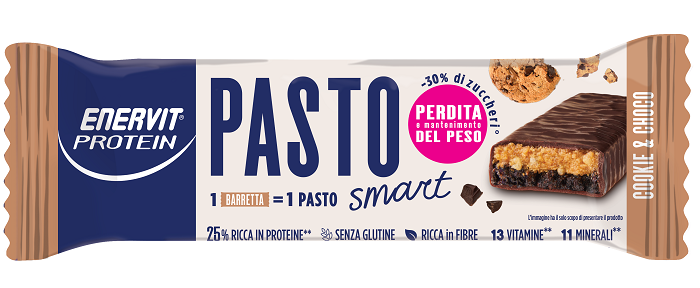 ENERVIT PROTEIN PASTO SOSTITUTIVO COOKIE CHOKO 55 G