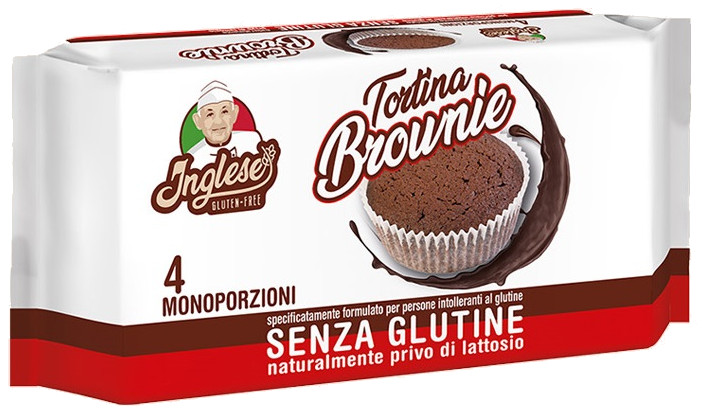 INGLESE BROWNIE MULTIPACK 4 PEZZI DA 40 G