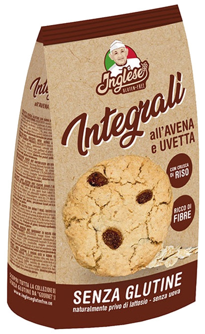 INGLESE BISCOTTI AVENA UVETTA 300 G