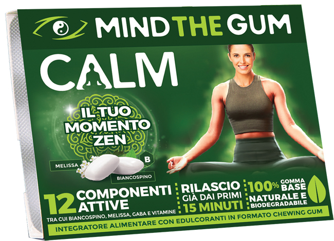 MIND THE GUM CALM 18 GOMME SENZA ZUCCHERO