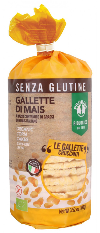 VIVA MAIS GALLETTA DI MAIS CON SALE 100 G SENZA LIEVITO