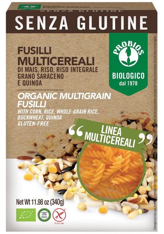 FUSILLI MULTICEREALI 340 G
