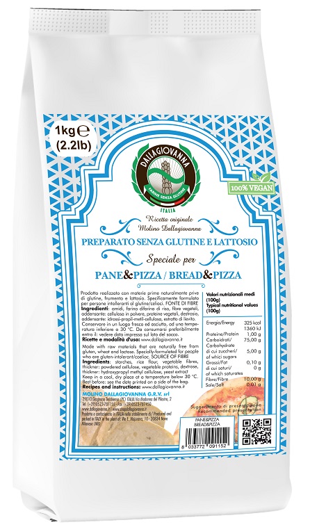 SPECIALE PANE/PIZZA SENZA LATTOSIO 1 KG
