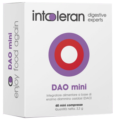 Intoleran Dao Mini Integratore di Diamina Ossidasi 60 Compresse