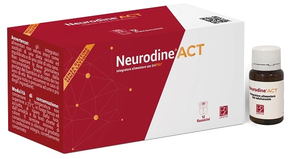 Neurodine ACT Integratore Sistema Nervoso 10 Flaconi