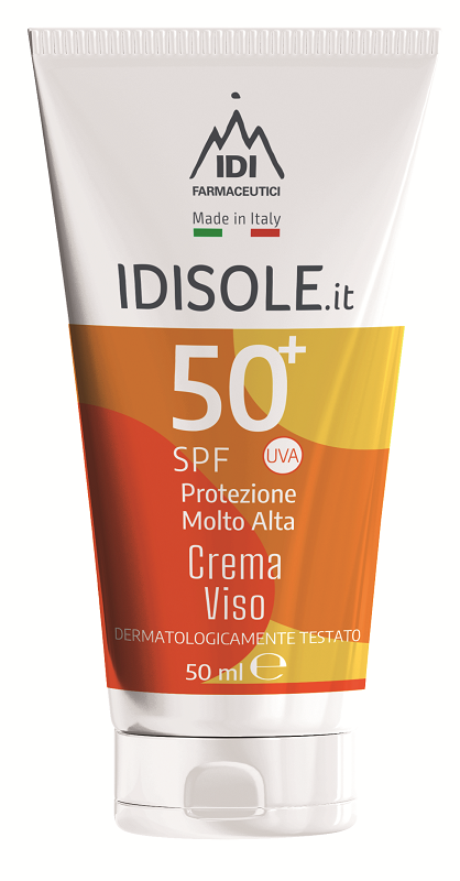 Idisole Crema Viso Protezione Molto SPF50+ 50 ml