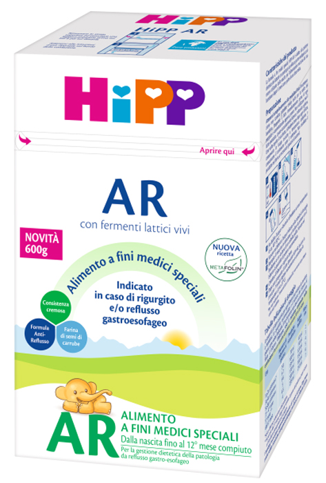 Hipp AR Latte in Polvere Antireflusso 600 g