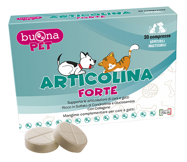 Articolina Forte Mangime Complementare Cani e Gatti 30 Compresse