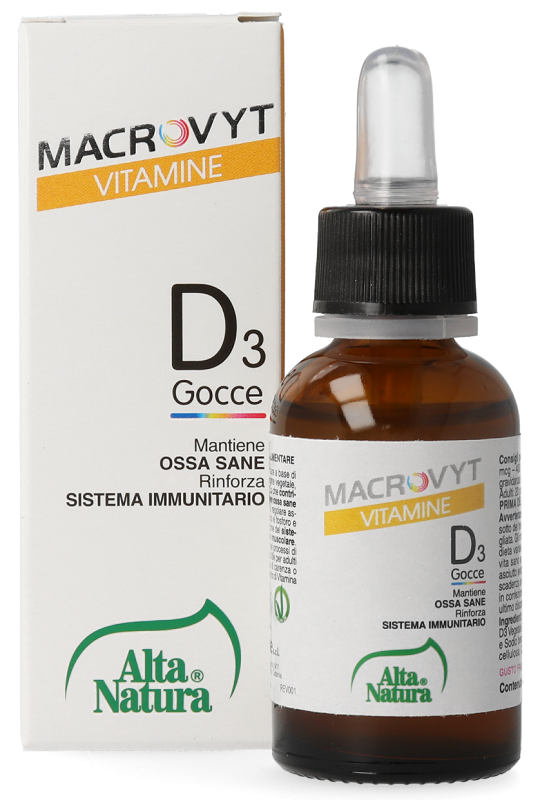 MACROVYT VITAMINA D3 VEG GOCCE