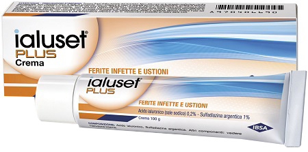 IALUSET PLUS CREMA MEDICAZIONE 100 G
