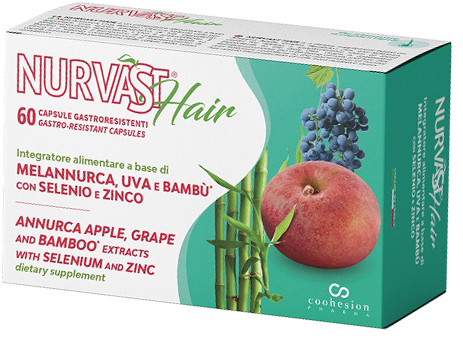 NURVAST HAIR 60 CAPSULE GASTRORESISTENTI