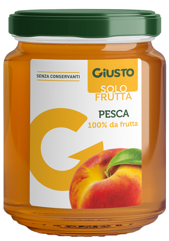 GIUSTO SOLO FRUTTA MARMELLATA PESCA 284 G