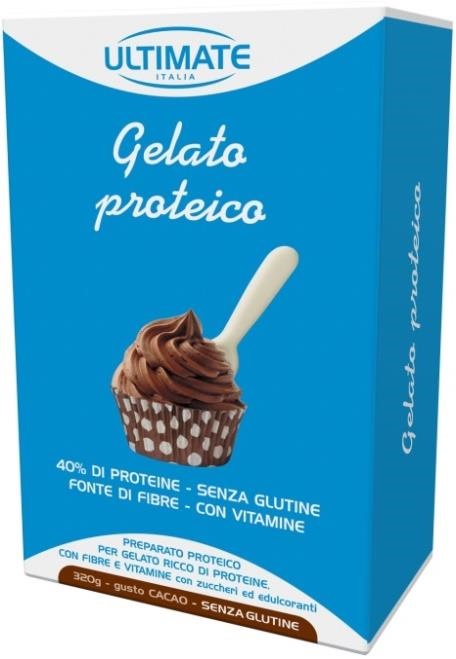 ULTIMATE GELATO PROTEICO CACAO 320 G