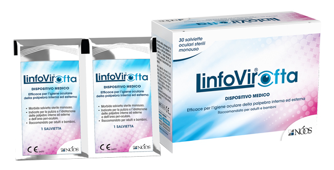 Linfovir Ofta Salviette Oculari Igienizzante 30 Pezzi