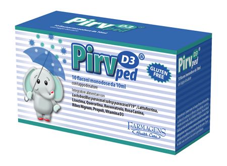 PIRV D3 PED 10 FLACONI MONODOSE