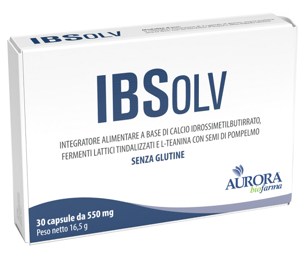 Ibsolv Integratore per Gonfiore Addominale 30 Capsule