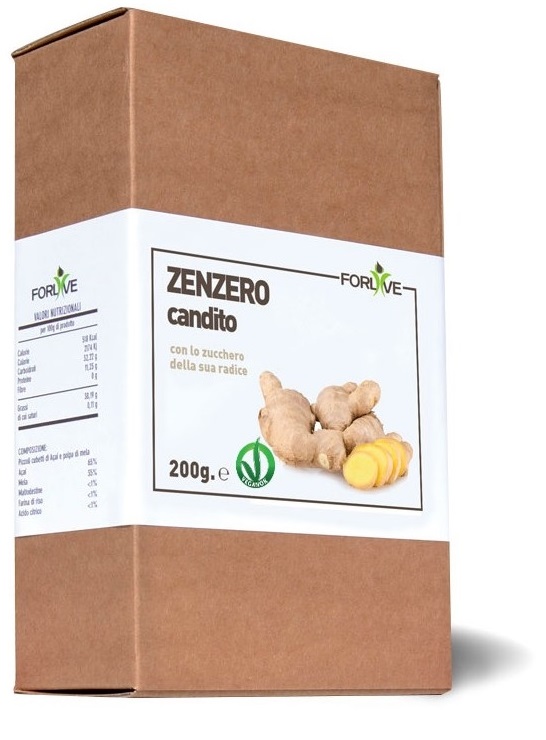ZENZERO CANDITO 200GR FORLIVE