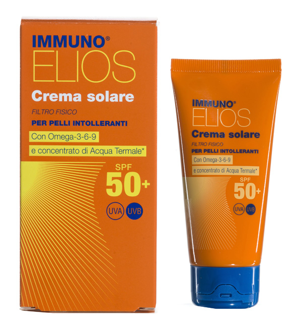 IMMUNO ELIOS CREMA SOLARE SPF 50+ PELLI INTOLLERANTI