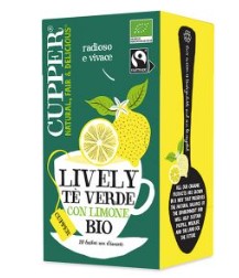 CUPPER TE' VERDE LIMONE BIO 20 FILTRI 35 G