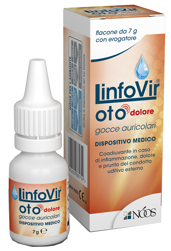 Linfovit Oto Dolore Gocce Auricolari Protettive 7 g