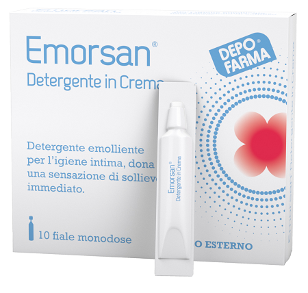 Emorsan Crema Detergente Intima 10 Fiale