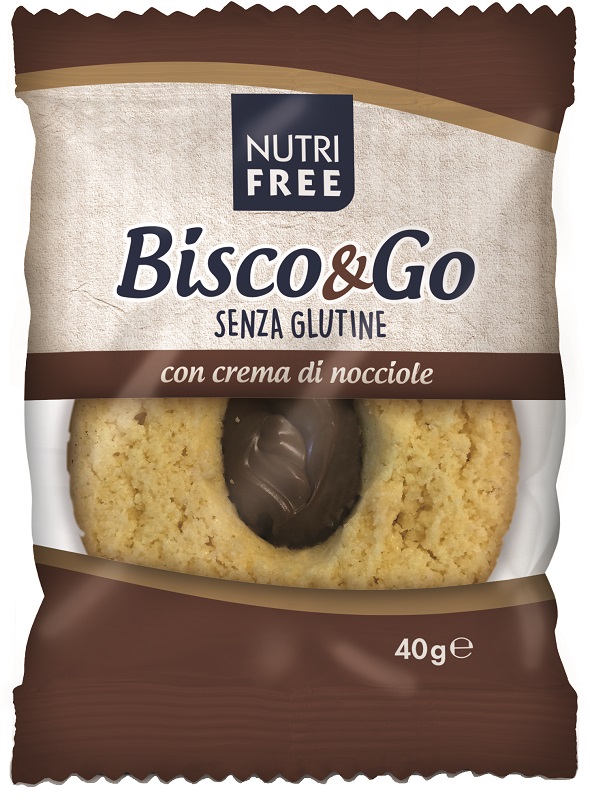 NUTRIFREE BISCO&GO CREMA DI NOCCIOLE 40 G