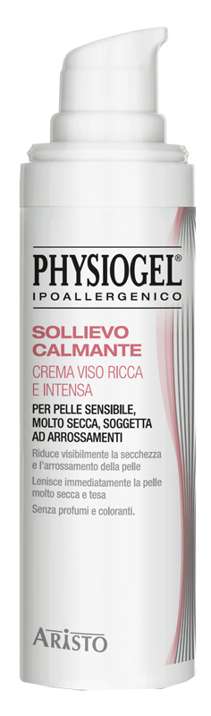 PHYSIOGEL IPOALLERGENICO SOLLIEVO CALMANTE CREMA VISO RICCAE INTENSA 40 ML