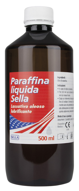 Paraffina Liquida Sella Lassativo Oleoso 500 ml
