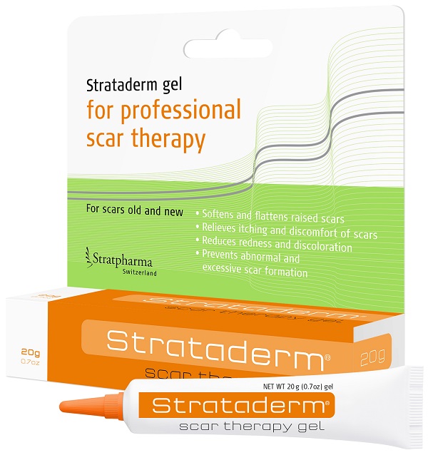GEL AL SILICONE PER IL TRATTAMENTO DELLE CICATRICI STRATADERM 20G