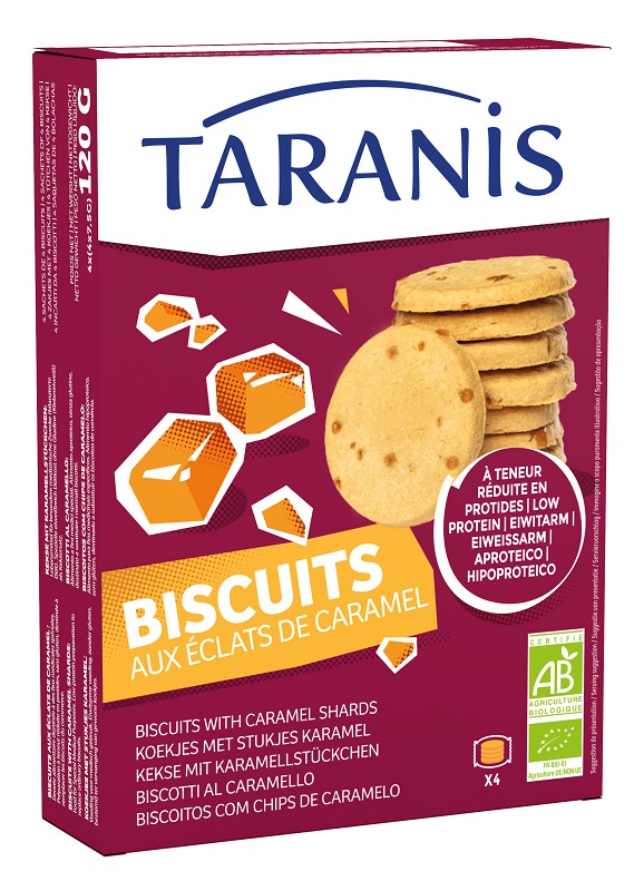 TARANIS BISCOTTI AL CARAMELLO 120 G