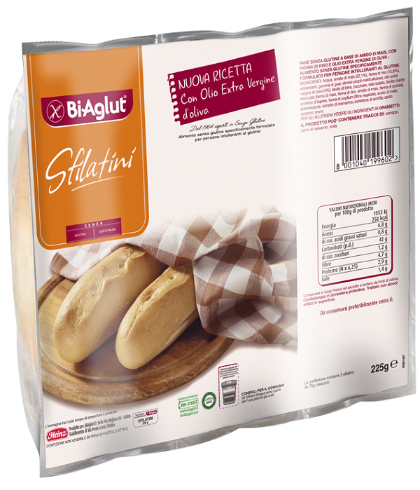 BIAGLUT PANE SOFFICE SFILATINI 3 X 75 G