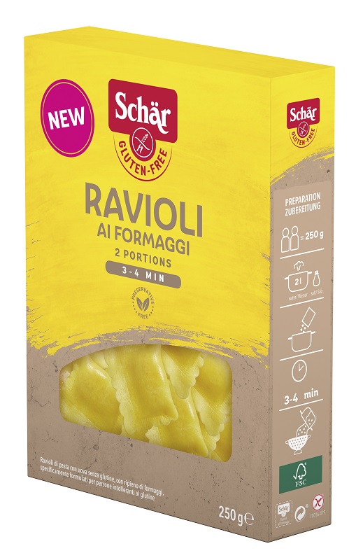SCHAR RAVIOLI AI FORMAGGI 250 G