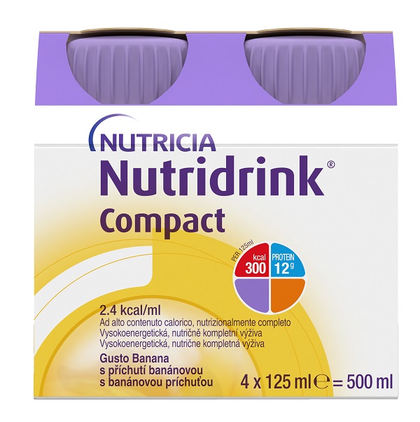 NUTRIDRINK COMPACT BANANA 4X125 ML