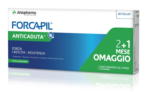 FORCAPIL PACK ANTICADUTA 3 PEZZI DA 30 COMPRESSE