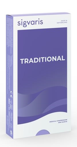 SIGVARIS TRADITIONAL 503 BRACCIALE CON GUANTO CORTO BEIGE S