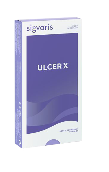 SIGVARIS ULCER X KIT CCL2 GAMBALETTO BEIGE LUNGO M PLUS