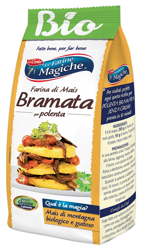 IPAFOOD LE FARINE MAGICHE FARINA DI MAIS GIALLA BRAMATA PERPOLENTA 400 G