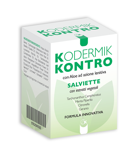KODERMIK KONTRO SALVIETTA LENITIVA 10 BUSTINE DA 4 ML