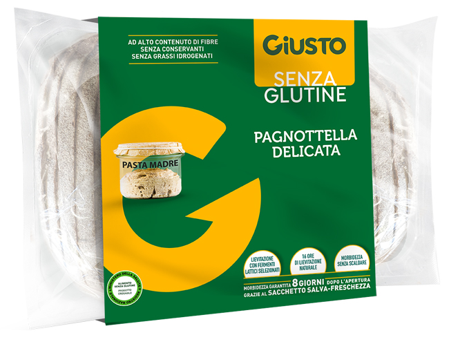 GIUSTO SENZA GLUTINE PAGNOTTELLA DELICATA 300 G