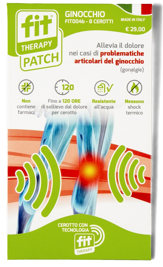CEROTTO FIT THERAPY GINOCCHIO 8 PEZZI