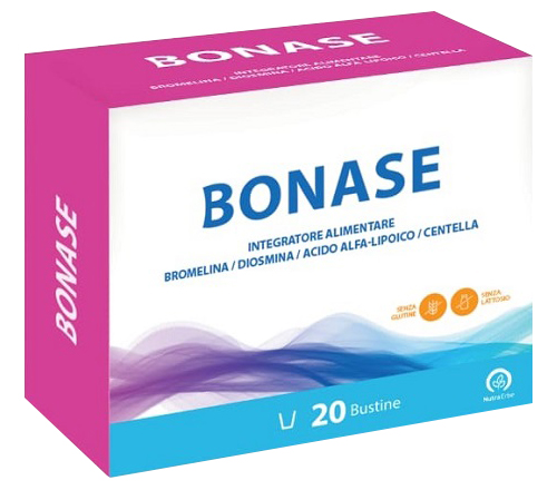 Bonase Integratore di Bromelina e Diosimina 20 Bustine