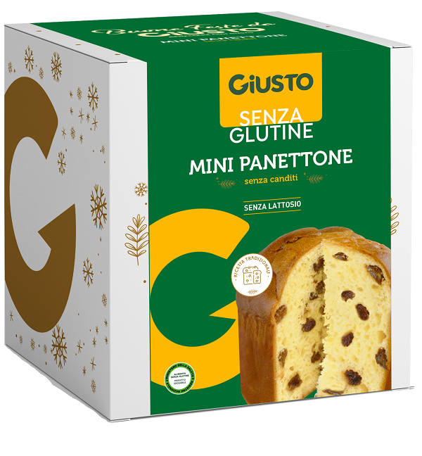 GIUSTO SENZA GLUTINE MINI PANETTONE CLASSICO 100 G