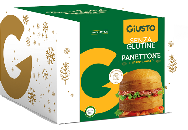 GIUSTO SENZA GLUTINE PANETTONE GASTRONOMICO 400 G