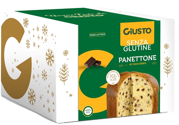 GIUSTO SENZA GLUTINE PANETTONE AL CIOCCOLATO 500 G