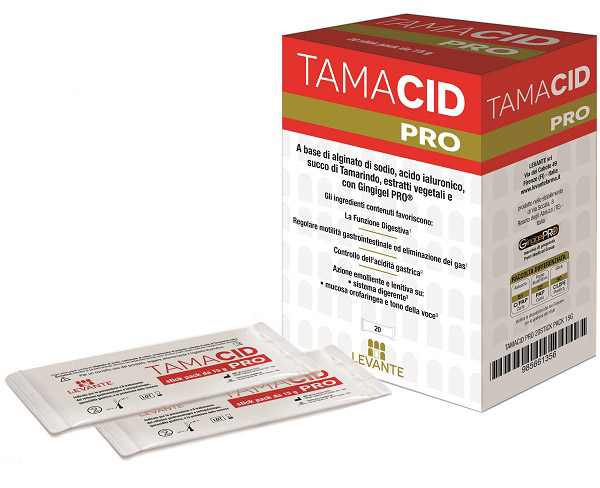 Tamacid Pro Integratore Sistema Digerente 20 Stick