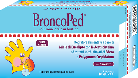 BRONCOPED SOLUZIONE ORALE 14 BUSTINE STICK PACK DA 10 ML
