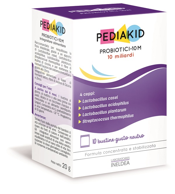 PEDIAKID PROBIOTICI 10M 10BUST