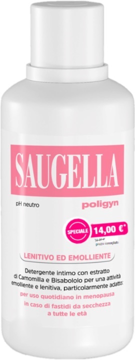 SAUGELLA POLIGYN PH NEUTRO LENITIVO ED EMOLLIENTE 500 ML